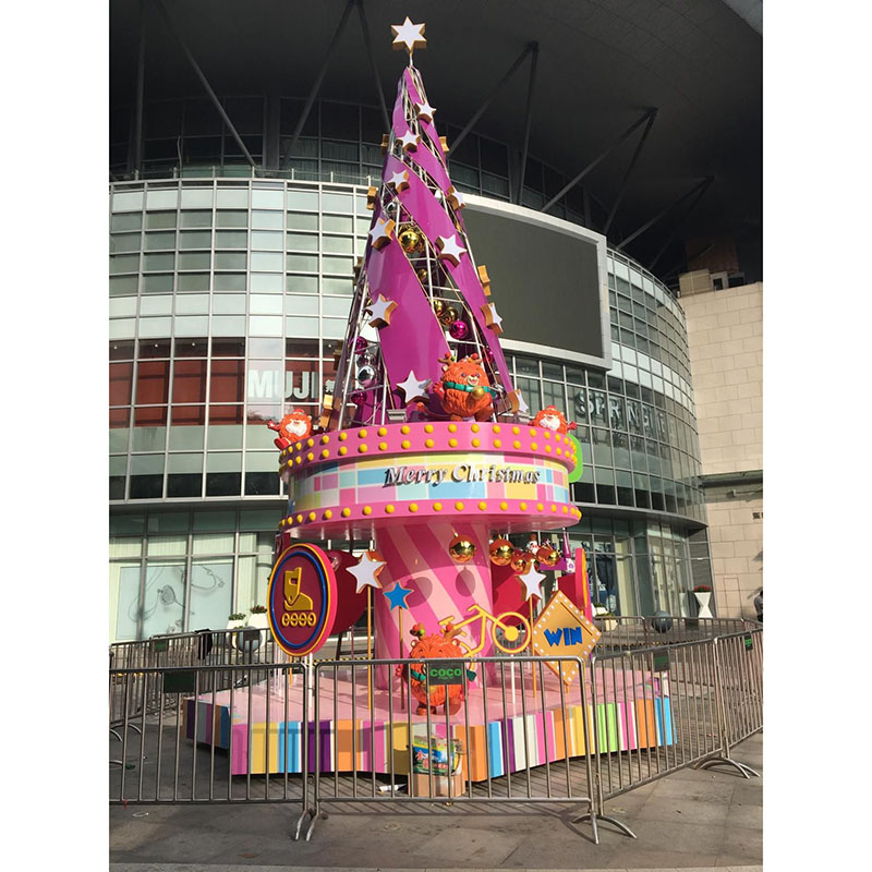 Winkelcentrum Kerstinstallatie Art